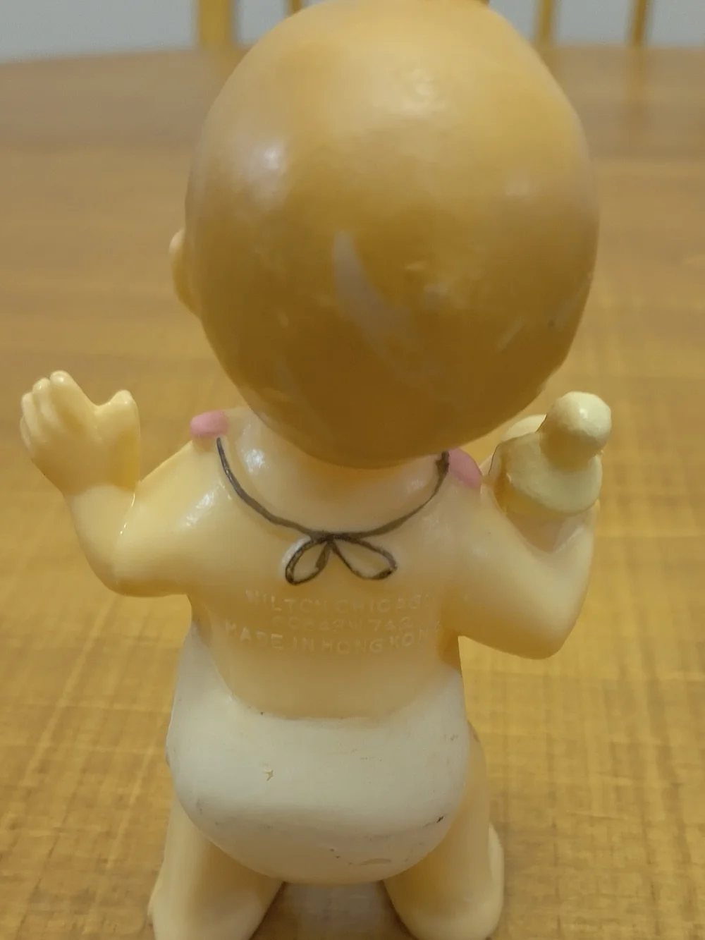Vintage Wilton Baby Girl 1st Birthday Cake Topper